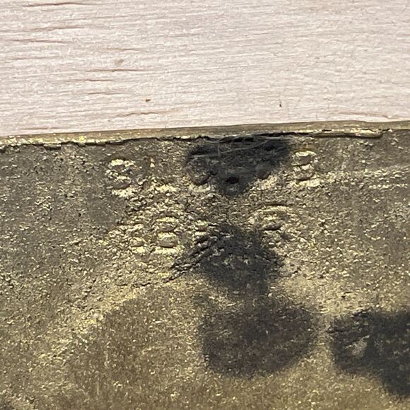 Porsche License Plate Frame Solid Brass Vintage 1970s/80s Taiwan Rare HTF - Picture 10 of 10